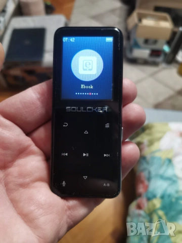 Музикален плеър SOULCKER -8 GB, Bluetooth, FM radio, pedometer, e-book, вграден високоговорител, снимка 7 - Аудиосистеми - 53872898