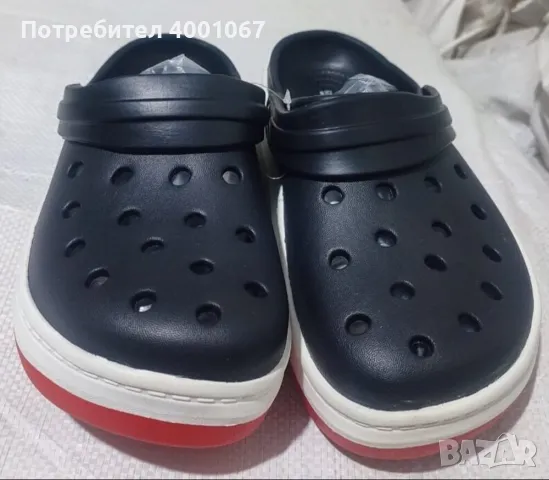 черни мъжки чехли Крокс, 42 номер, снимка 1