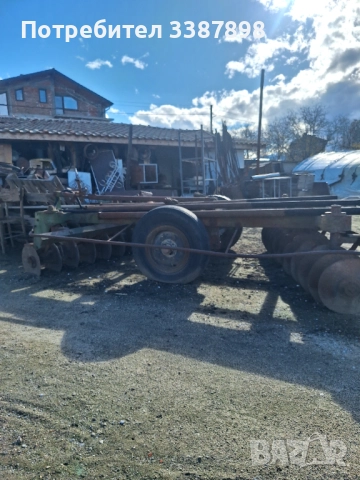 Дискова брана 2.5 метра, снимка 3 - Селскостопанска техника - 52510938