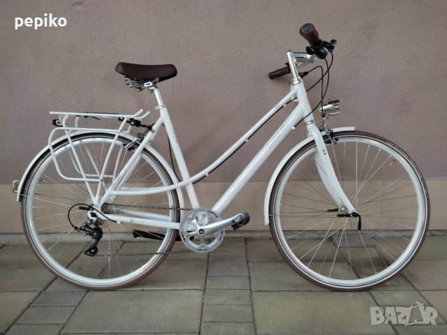 Продавам колела внос от Германия градски алуминиев велосипед EXEL SIOR 28 цола фул SHIMANO CLARIS, снимка 1 - Велосипеди - 40934835