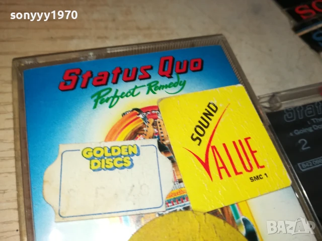 STATUS QUO-ORIGINAL TAPE 2407251156, снимка 8 - Аудио касети - 51126514