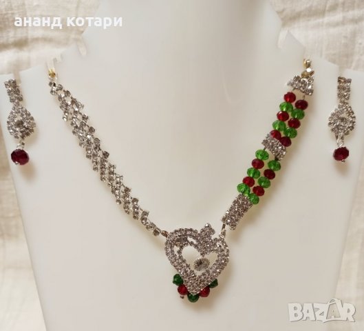 14 Комплект - обеци, колие -S14 индийски