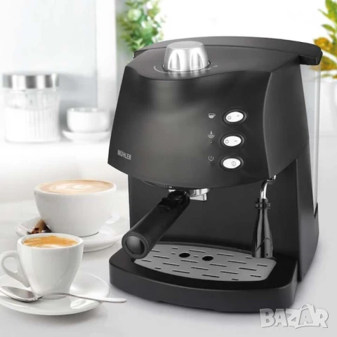 Стилна кафемашина за експресо с каймак, снимка 2 - Кафемашини - 50621587