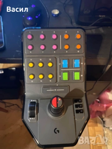 Волан комплект с конзола и педали, снимка 3 - Игри за PC - 53445117