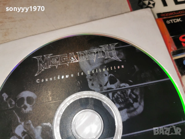 MEGADETH CD 0603261115H1E5R, снимка 4 - CD дискове - 53732188