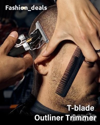 Нова безжична електрическа самобръсначка тример за коса брада Мъже, снимка 3 - Тримери - 41662614