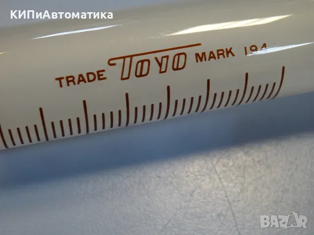 стъклена спринцовка TSUJI TOYO 50CC Hard Glass Syringe Barrel 50ml, снимка 4 - Лаборатория - 49282319