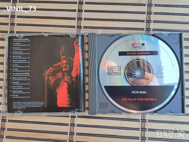 Black Sabbath – Iron Man, снимка 2 - CD дискове - 50807115