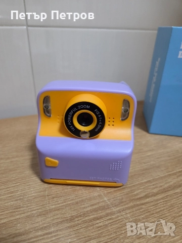 Детски моментален цифров фотоапарат с включени аксесоари. , снимка 3 - Фотоапарати - 52971876