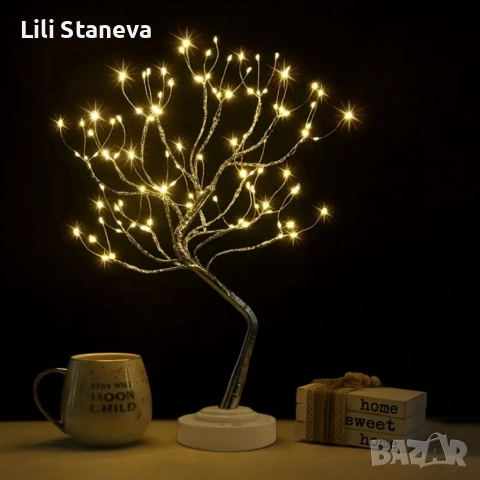 Декоративно LED светещо дърво., снимка 2 - Декорация за дома - 52597333