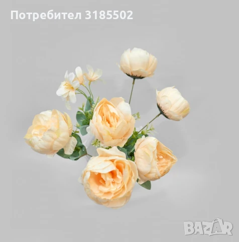 Изкуствени букети с божури – Елегантна и вечна красота за всяко пространство, снимка 10 - Изкуствени цветя - 51227825