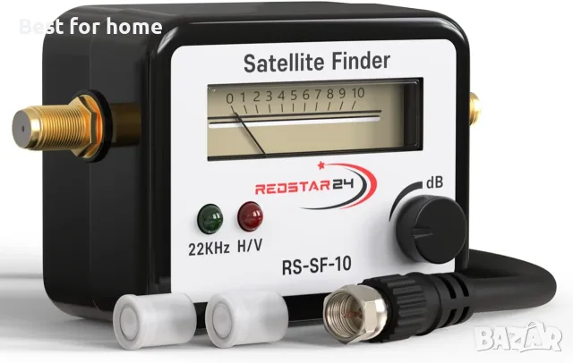 RedStar24 Satfinder | Измервател на сателитен сигнал с аудио и F