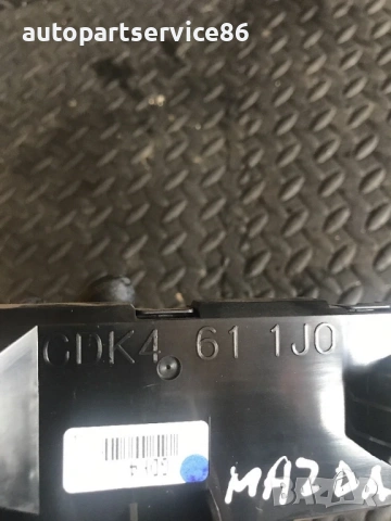Дигитален информационен дисплей с часовник за Mazda 6 2.2 Дизел (2007-2011) GDK4611J0, снимка 3 - Части - 53714797