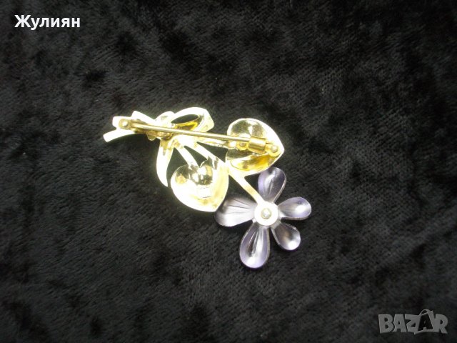 СТАРА БРОШКА, снимка 4 - Антикварни и старинни предмети - 38922347