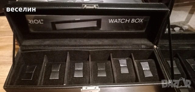 Кутии за 6 часовника, квадратна или правоъгълна, снимка 6 - Други - 53442403