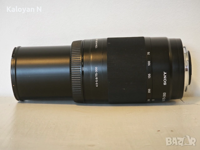 Обектив Sony SAL 75-300mm f/4.5-5.6, снимка 3 - Обективи и филтри - 53375283