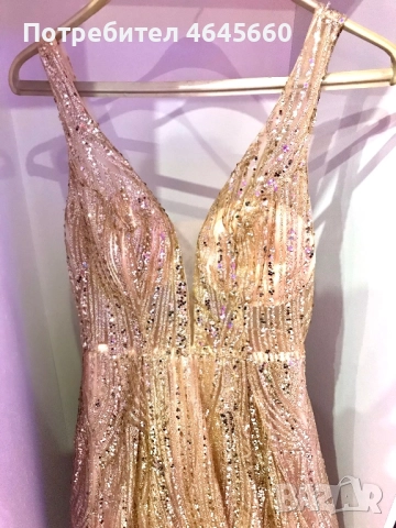 Дълга рокля , снимка 4 - Рокли - 52383085