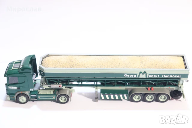 HERPA 1:87 H0 SCANIA ТИР КАМИОН ИГРАЧКА КОЛИЧКА МОДЕЛ, снимка 2 - Колекции - 50767151