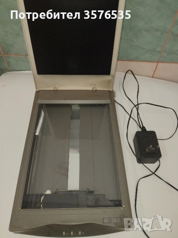 Работещ скенер BenQ 5000 + Оригинално захранване Spec Lin 16V, снимка 2 - Принтери, копири, скенери - 53751455