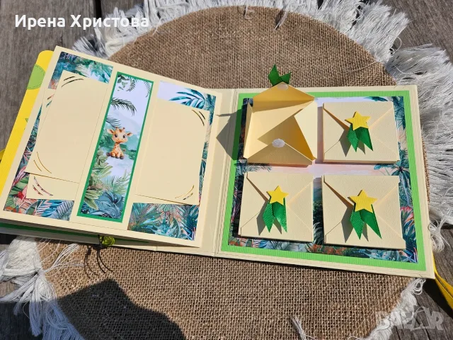 Сафари албумче за бебе, снимка 12 - Рамки за снимки и картини - 56232419