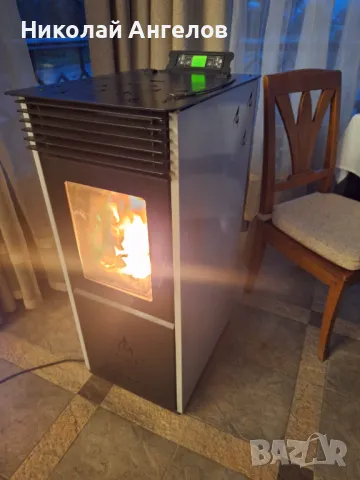 Пелетна камина, снимка 3 - Камини - 50403537
