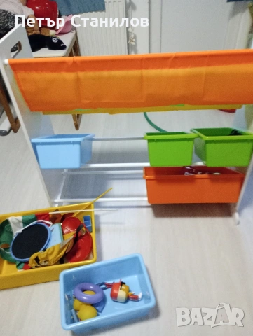 Детска етажерка органайзер , снимка 2 - Мебели за детската стая - 53499293