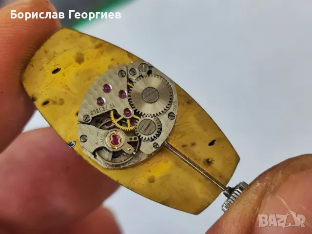 Дамски механичен часовник Rodania 17 jewels, снимка 4 - Дамски - 47491659