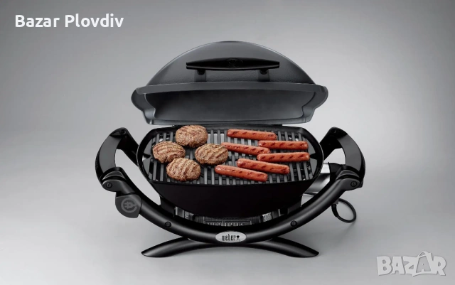 електрически грил барбекю Weber Q 1400 series grill. Чисто, нов неотпечатан.