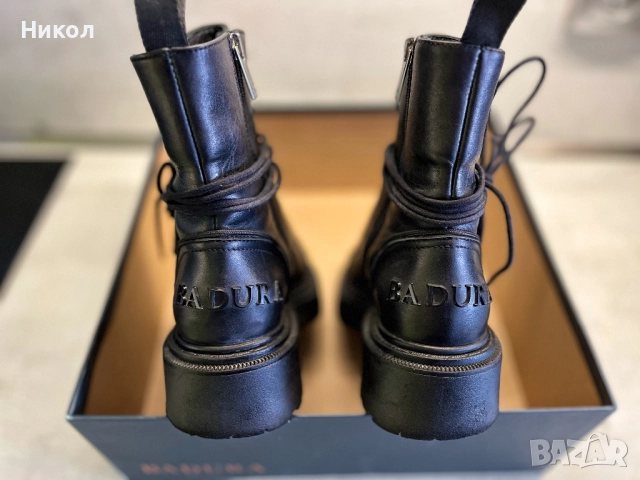 Дамски кубинки Badura, снимка 3 - Дамски боти - 51642518