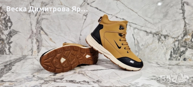 Мъжки зимни кубинки с топла дебела вата , снимка 5 - Мъжки боти - 52134482