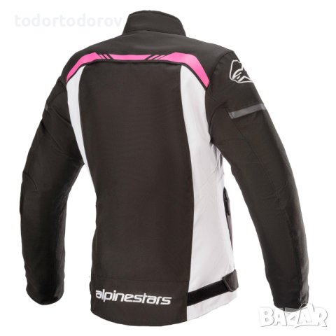 Дамско текстилно мото яке ALPINESTARST-SPS WP Black/White/Fuschia, снимка 3 - Аксесоари и консумативи - 44185449