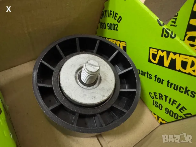 901323 EMMERE Паразитна / водеща ролка, пистов ремък DAF LF 45, LF 55, CF 65 / IVECO EuroCargo / , снимка 3 - Части - 48965267