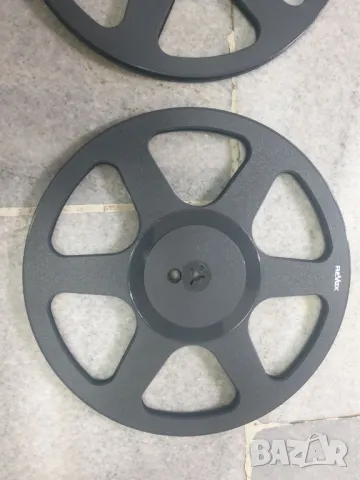 26,6см 10,5" пластмасови магнетофонни ролки Revox В много добро състояние. Комплекта за 80лв, снимка 2 - Декове - 47440740