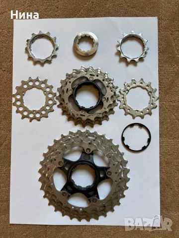Венец касета Shimano CS-M771 Deore, снимка 2 - Велосипеди - 55711718