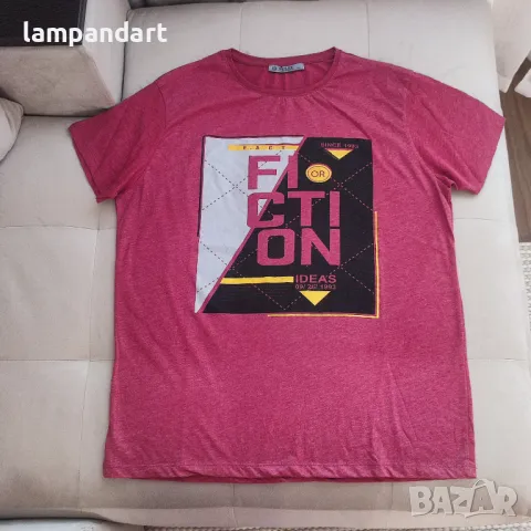 Мъжка тениска ХЛ, снимка 2 - Тениски - 41659958