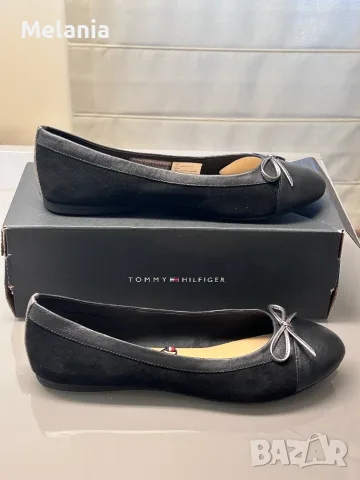 ЧИСТО НОВИ кожени балеринки Tommy Hilfiger, номер 40.