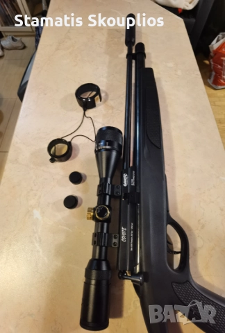 GAMO COYOTE 5.5 с оптик, помпа и аксесоари , снимка 8 - Въздушно оръжие - 52428556