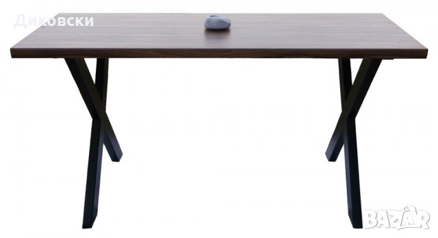 Поръчкови и стандартни! Метални крака за маса Х образни 2 бр. модел 002, снимка 2 - Маси - 34255354