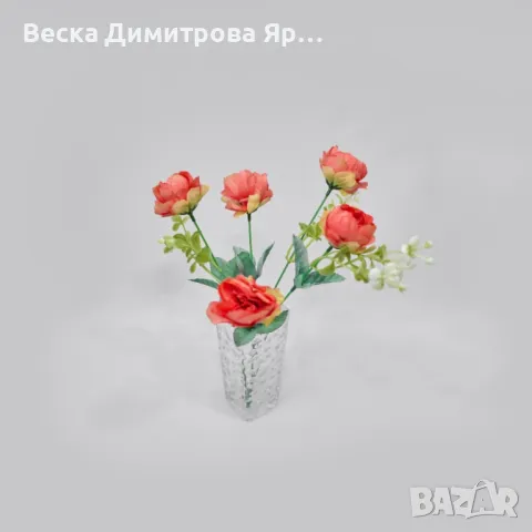 Изкуствени божури, снимка 7 - Изкуствени цветя - 50321900