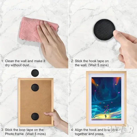 10 чифта фиксиращи подложки против хлъзгане, снимка 4 - Други стоки за дома - 49741139