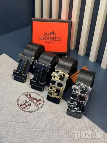 колани от естествена кожа в кутия prada hermes , снимка 9 - Колани - 50571211