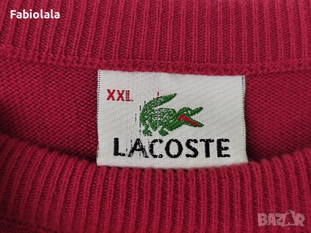 Lacoste sweater XL, снимка 4 - Пуловери - 41518042