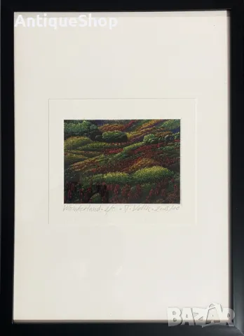 Картина, чудеса, репродукция, фотографски печат, Тодор, Велин, Todor Velin, аборигенска, живопис