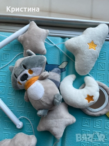 Музикална въртележка за кошара/легло Cangaroo – Dreamy, снимка 3 - Други - 52484041