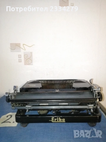 Пишещи печатни машини, стара немска,марка,,АDLER" и българска от 90-те години. , снимка 10 - Антикварни и старинни предмети - 41701030