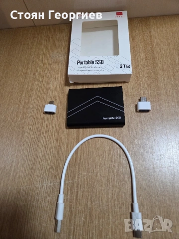 Преносим M.2 SSD диск SHI-R320 с USB 3.1 интерфейс и капацитет 2TB. Капацитет: 2TB (2000GB)Интерфейс, снимка 2 - Твърди дискове - 53288513