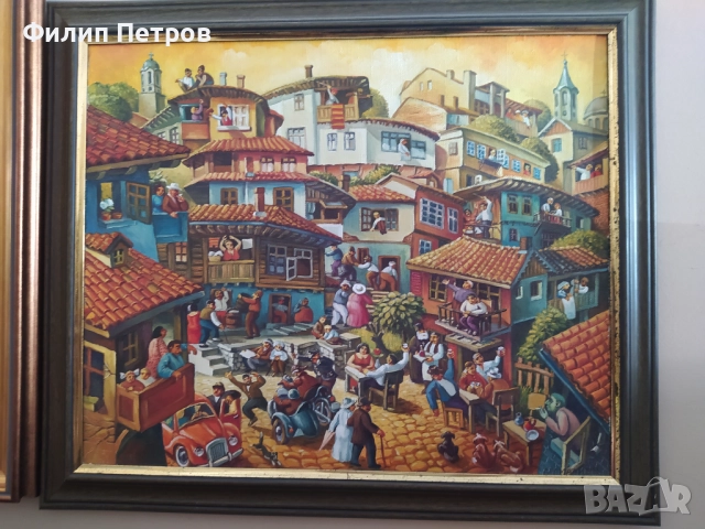 Картина на Димитър Драмалиев , снимка 4 - Други ценни предмети - 51431570