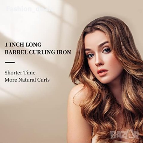 Нова Професионална Керамична Маша за коса/Къдрене Прическа/Бързо нагряване/Жени, снимка 6 - Маши за коса - 41401866