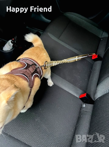 Безопасност за кучето ти в кола – здрав предпазен колан *НОВ*, снимка 5 - За кучета - 53697919