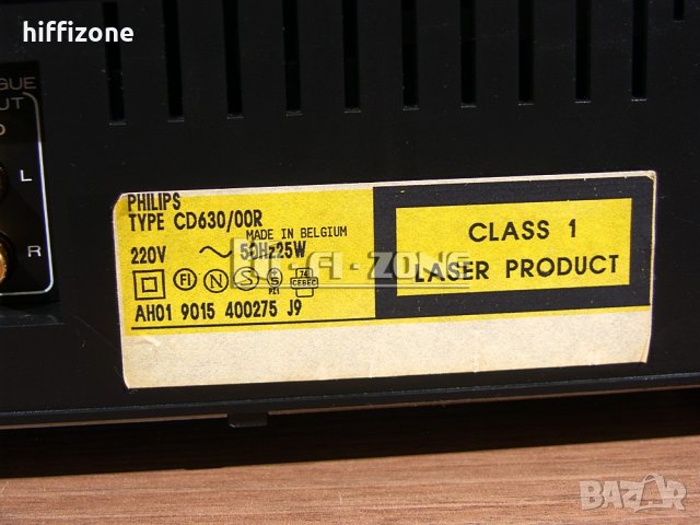 CD PLAYER Philips cd-630, снимка 8 - Ресийвъри, усилватели, смесителни пултове - 38920973